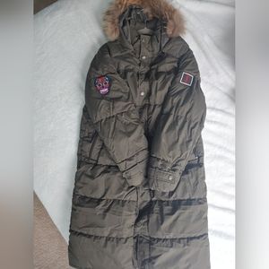 Duck down Long puffer coat